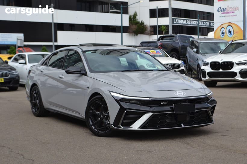 Grey 2025 Hyundai I30 Sedan N Line Premium