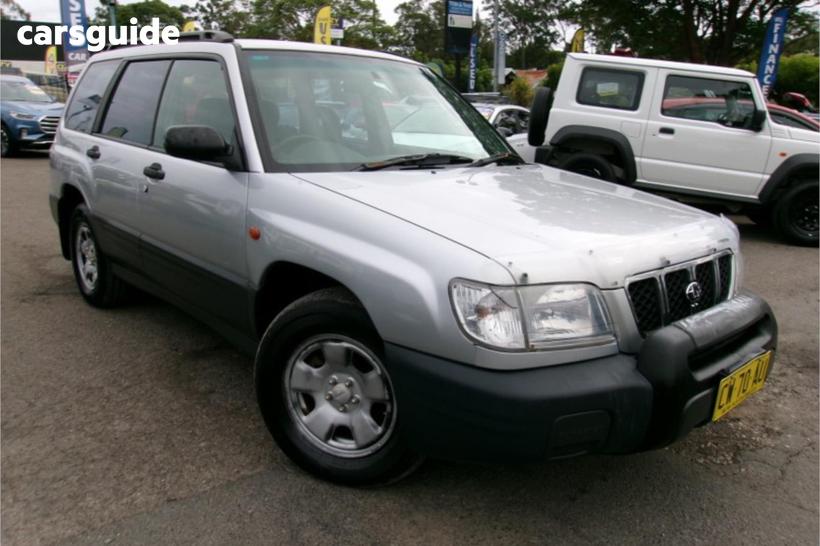 Silver 2001 Subaru Forester Wagon