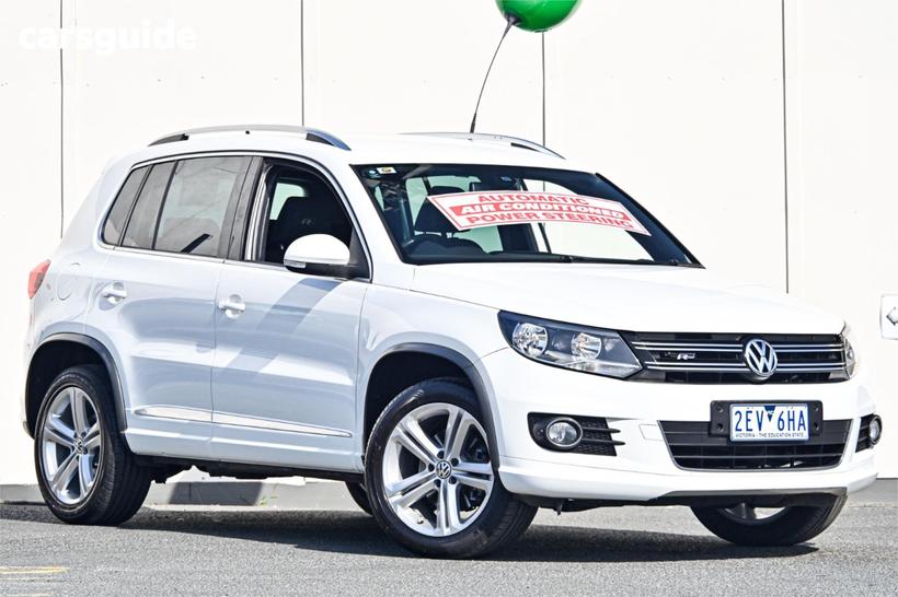 White 2015 Volkswagen Tiguan Wagon 132 Tsi (4X4)