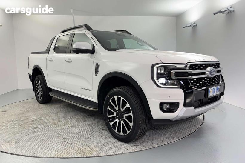 White 2025 Ford Ranger Double Cab Pick Up Platinum 3.0 (4X4)