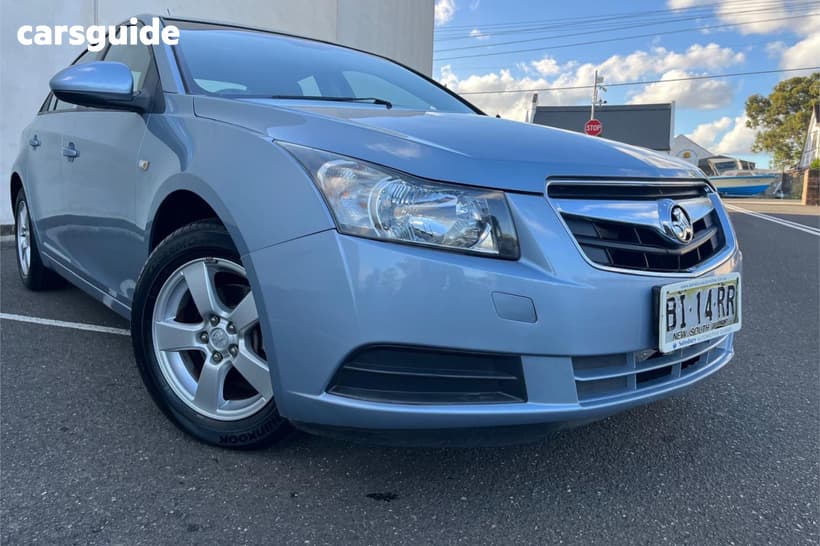 Blue 2010 Holden Cruze Sedan Cd