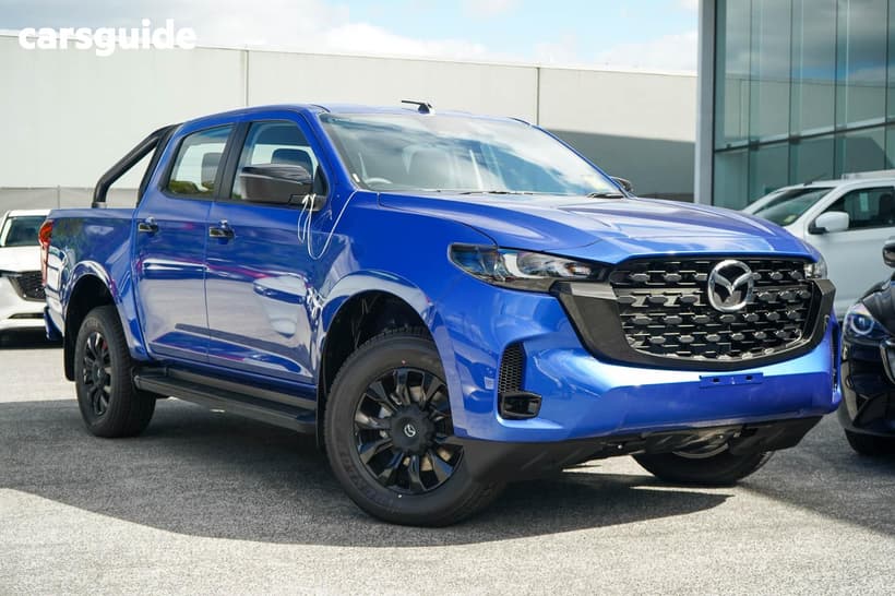 Blue 2026 Mazda BT-50 Dual Cab Pick-up Xt (4X4)