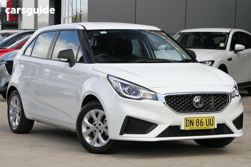 White 2023 MG MG3 Hatchback Core