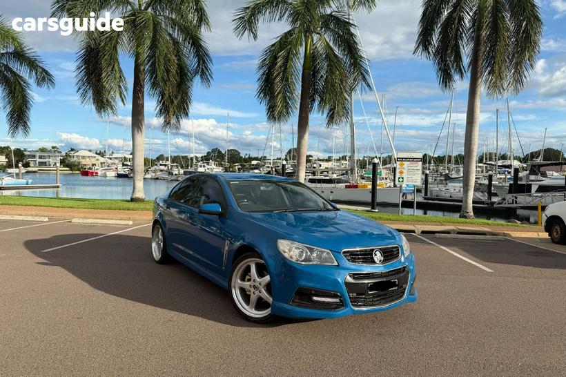 Blue 2013 Holden Commodore Sedan Sv6