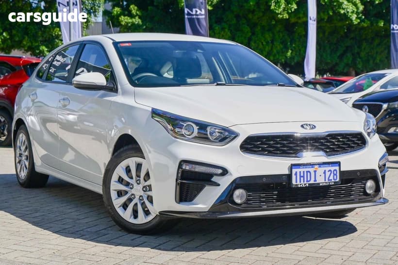 White 2021 Kia Cerato Hatchback S