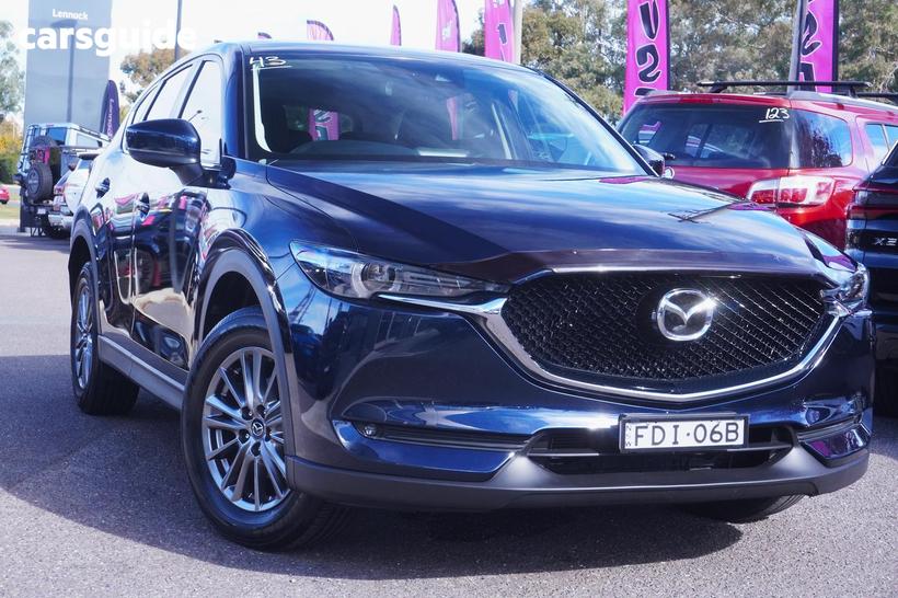 Blue 2018 Mazda CX-5 Wagon Maxx Sport (4X2)
