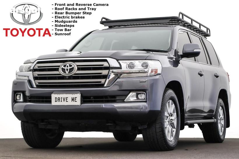 Grey 2019 Toyota Landcruiser Wagon Lc200 Vx (4X4)