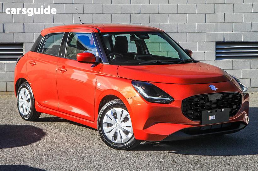 Orange 2026 Suzuki Swift Hatchback Hybrid Plus
