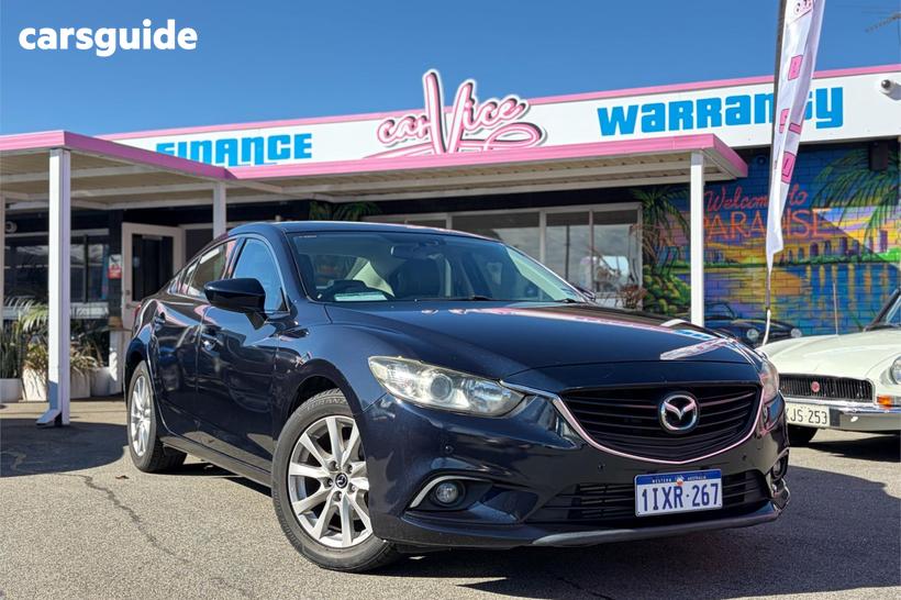 Blue 2014 Mazda 6 Sedan Touring