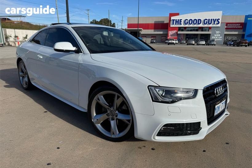 White 2014 Audi A5 Coupe 1.8 Tfsi