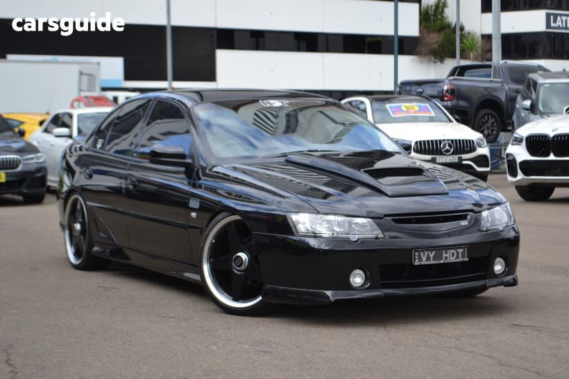 Black 2003 Holden Commodore Sedan Ss