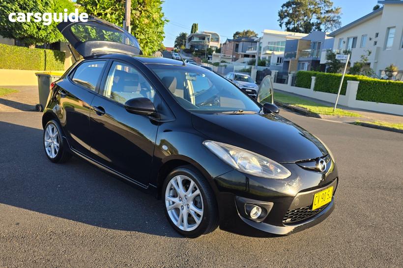 Black 2008 Mazda 2 Hatchback Genki