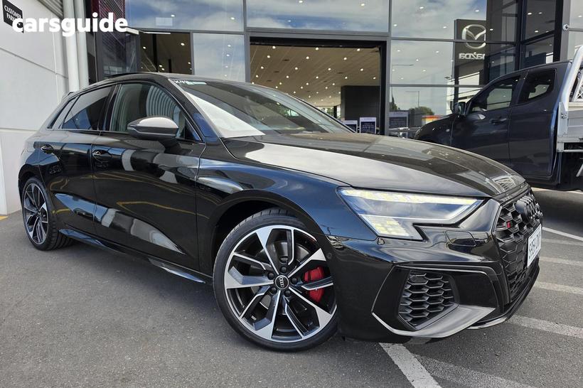 Black 2023 Audi S3 Sportback 2.0 Tfsi Quattro