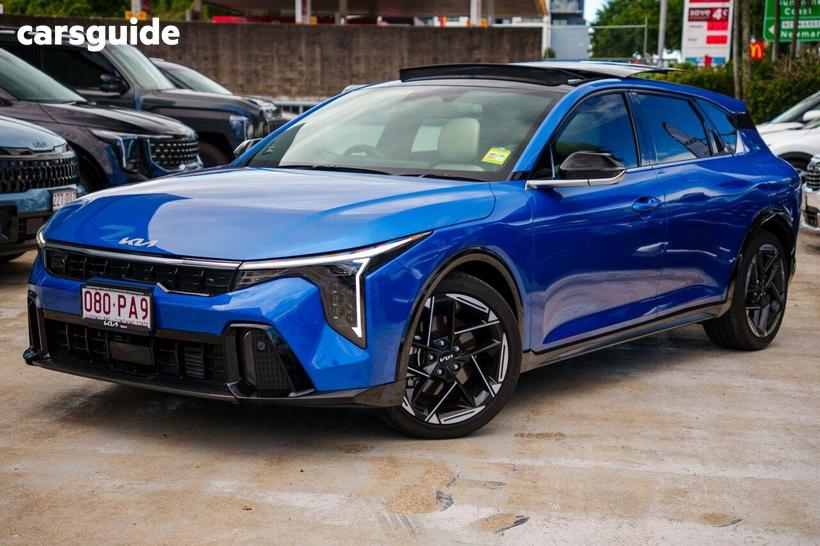 Blue 2025 Kia K4 Hatchback Gt-Line