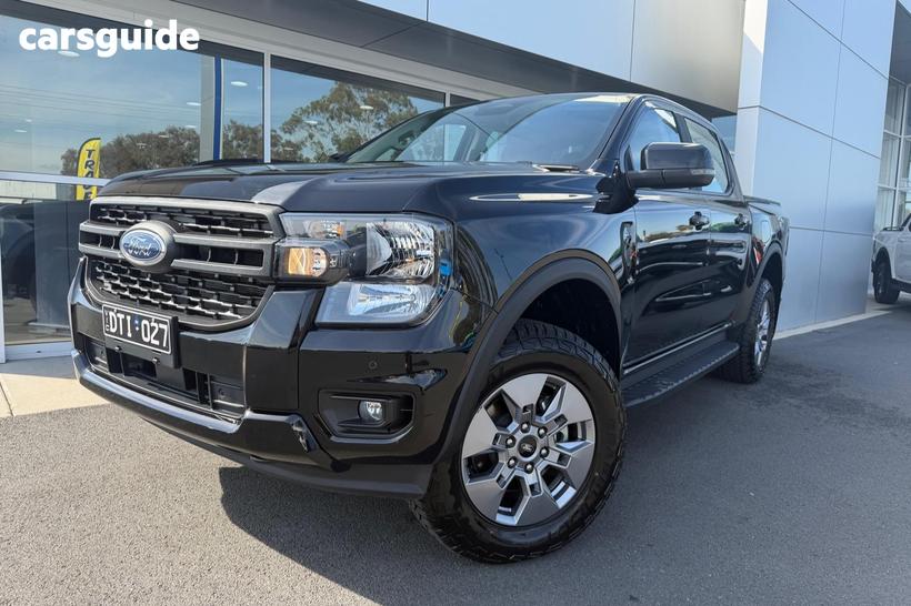 Black 2025 Ford Ranger Double Cab Pick Up Phev Xlt (4X4)