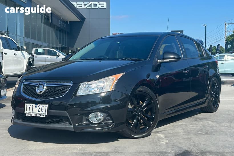 Black 2013 Holden Cruze Hatchback Sri V