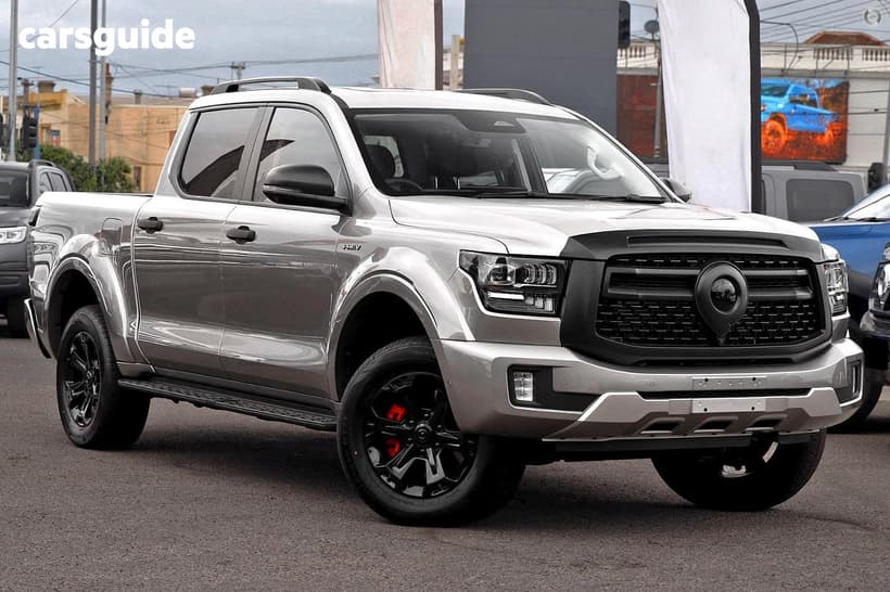 Silver 2026 GWM Cannon Alpha Dual Cab Utility Ultra Phev (4X4)