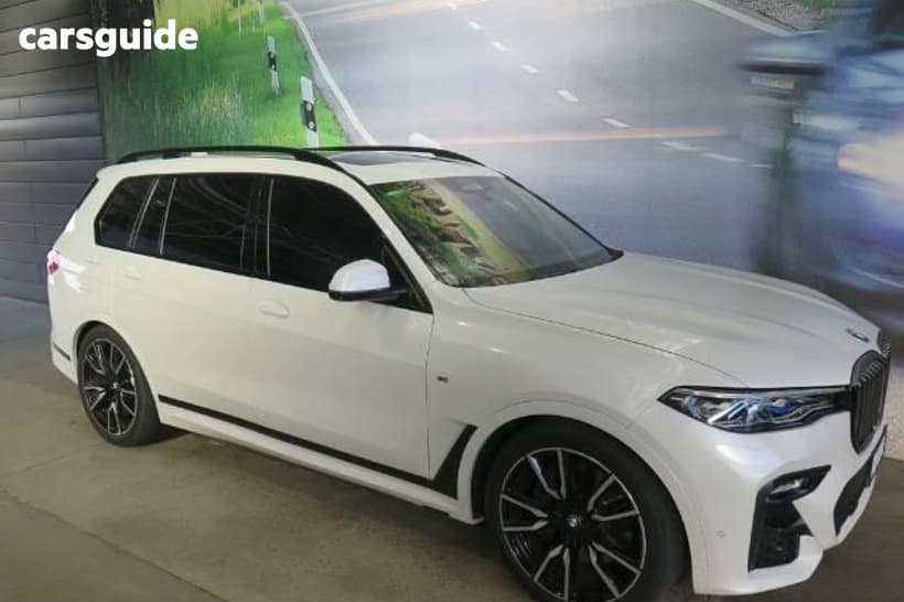 White 2021 BMW X7 SUV XDRIVE 30D