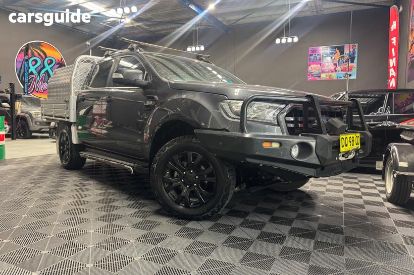 Grey 2019 Ford Ranger Double Cab Pick Up Wildtrak 3.2 (4X4)