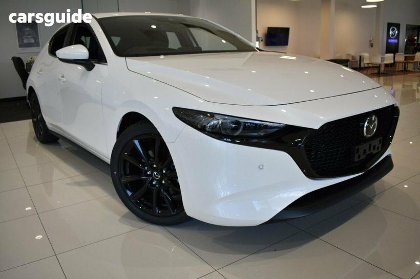 White 2026 Mazda Mazda3 Hatchback G25 Astina