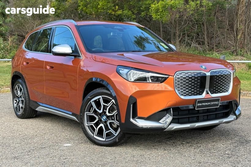 Orange 2023 BMW IX1 Wagon Edrive20 Xline