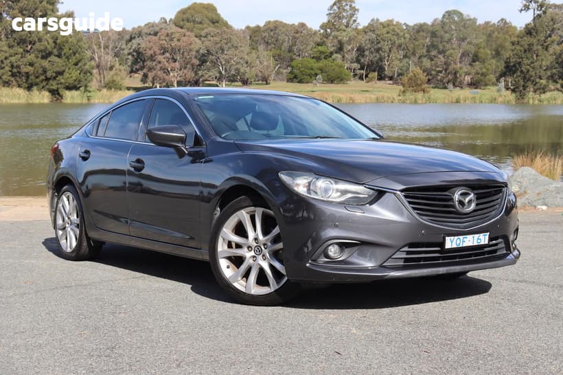 Grey 2013 Mazda 6 Sedan Gt