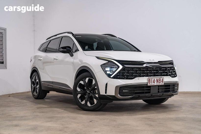 White 2025 Kia Sportage Wagon Gt-Line (Awd)