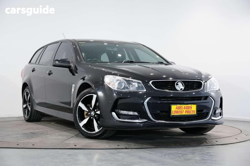 Black 2017 Holden Commodore Sportswagon Sv6