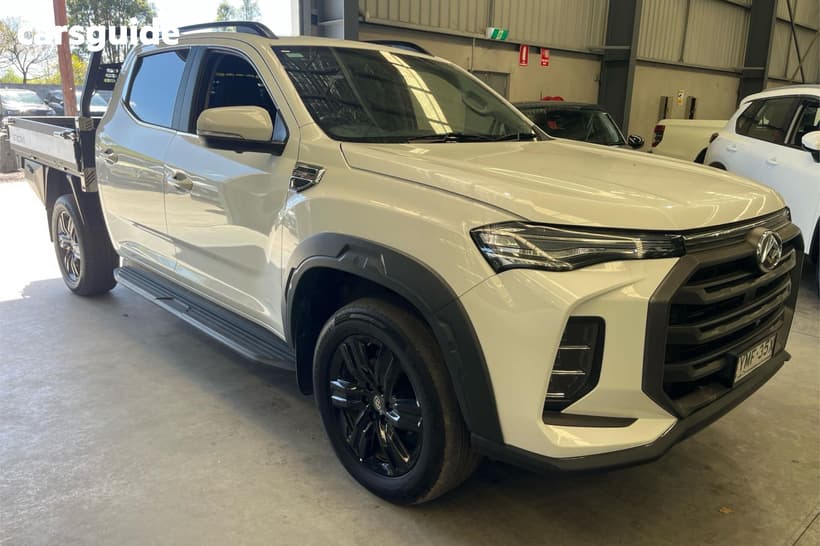 White 2022 LDV T60 Double Cab Utility Mega Tub (4X4)
