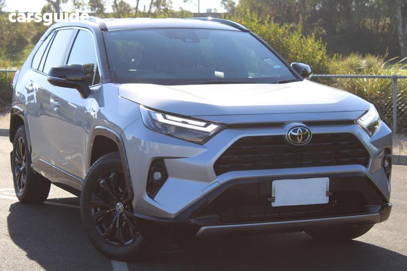 Silver 2025 Toyota RAV4 Wagon Xse (2Wd) Hybrid Premium Paint