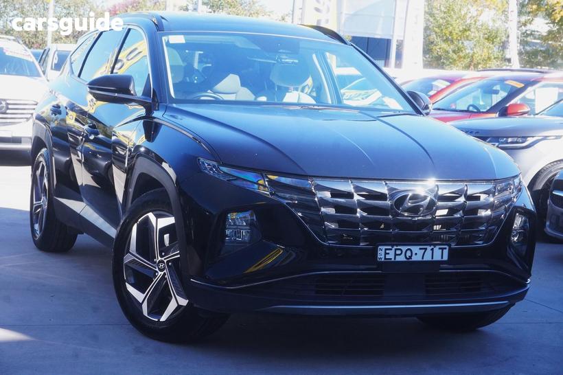 Black 2021 Hyundai Tucson Wagon Highlander (Awd)