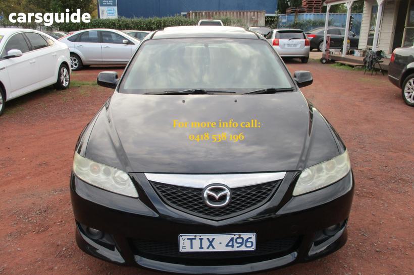 Black 2003 Mazda 6 Hatchback Luxury Sports