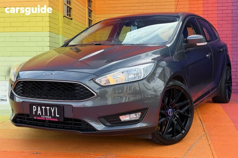Grey 2018 Ford Focus Hatchback Trend
