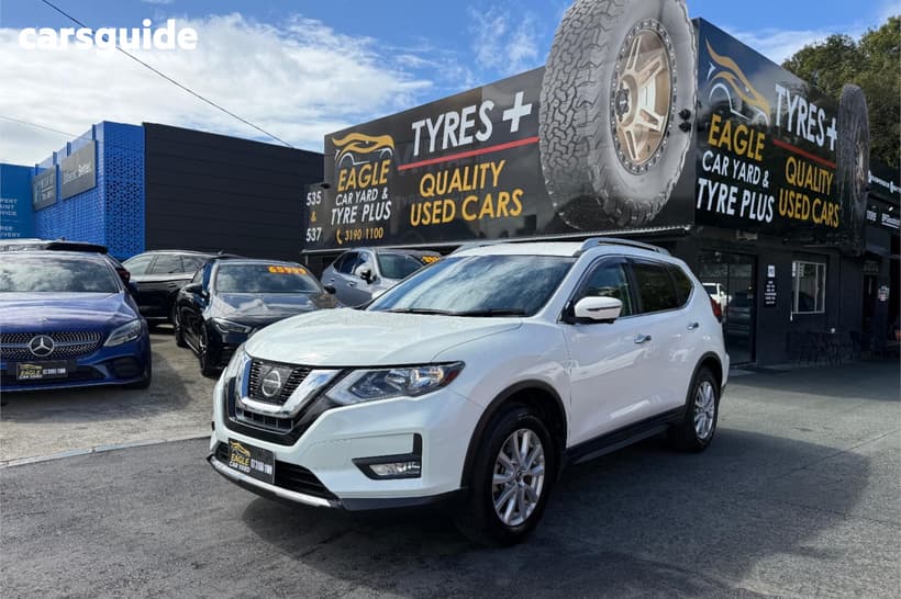 White 2019 Nissan X-Trail Wagon St-L 7 Seat (2Wd)