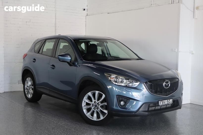 Blue 2014 Mazda CX-5 SUV GT (4X4) MY15