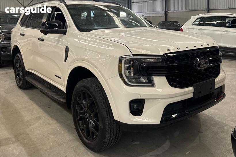 White 2023 Ford Everest Wagon Sport (4Wd)