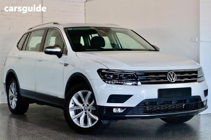White 2020 Volkswagen Tiguan SUV ALLSPACE 132 TSI COMFORTLINE 5NA MY20