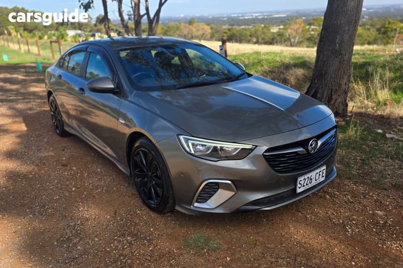 Grey 2018 Holden Commodore Liftback Rs