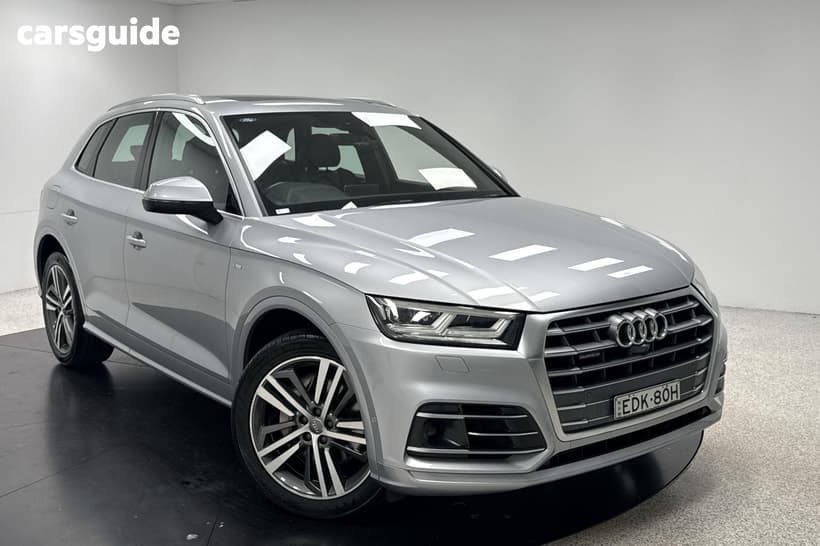 Silver 2019 Audi Q5 Wagon 45 Tfsi Quattro Sport