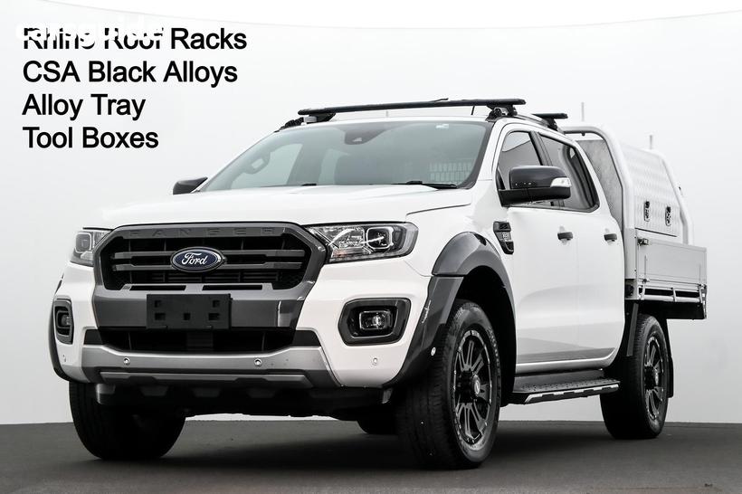 White 2020 Ford Ranger Double Cab Pick Up Wildtrak 3.2 (4X4)