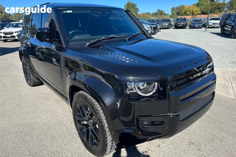 Black 2020 Land Rover Defender Wagon 110 P400 Hse (294Kw)