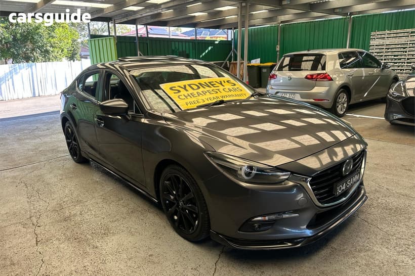 Grey 2016 Mazda 3 Sedan Sp25 Astina