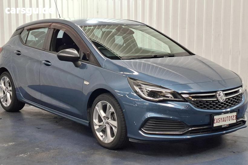 Blue 2017 Holden Astra Hatchback Rs
