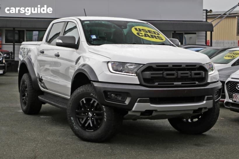 White 2019 Ford Ranger Double Cab Pick Up Raptor 2.0 (4X4)