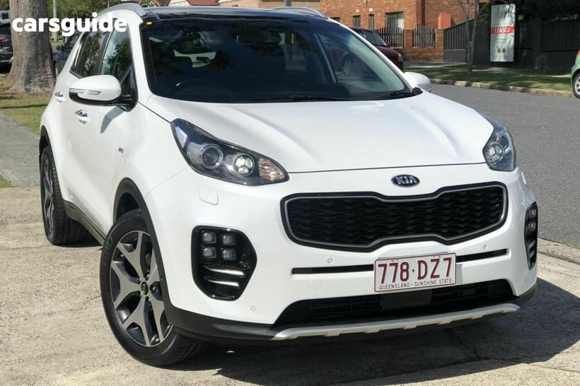 White 2016 Kia Sportage Wagon Platinum (Awd)