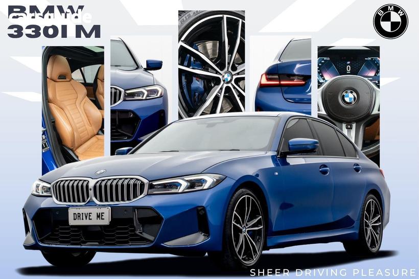 Blue 2023 BMW 330I Sedan M Sport