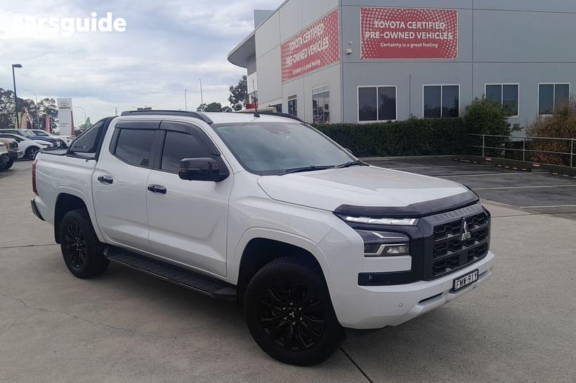 White 2024 Mitsubishi Triton Double Cab Pick Up Gsr (4X4)