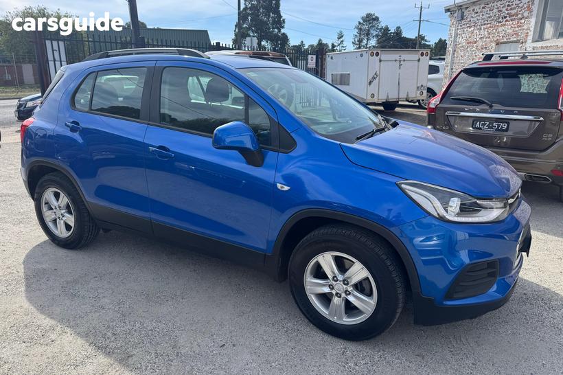 Blue 2017 Holden Trax Wagon Ls
