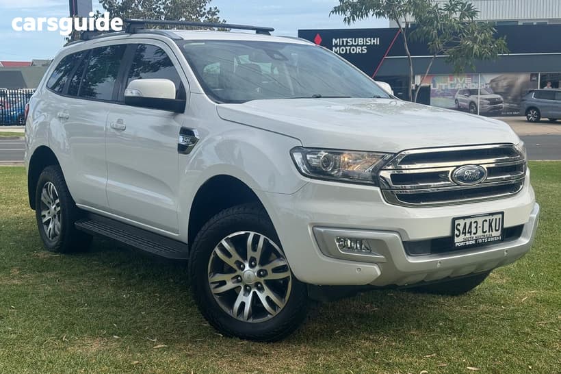 White 2018 Ford Everest Wagon Trend (Rwd)