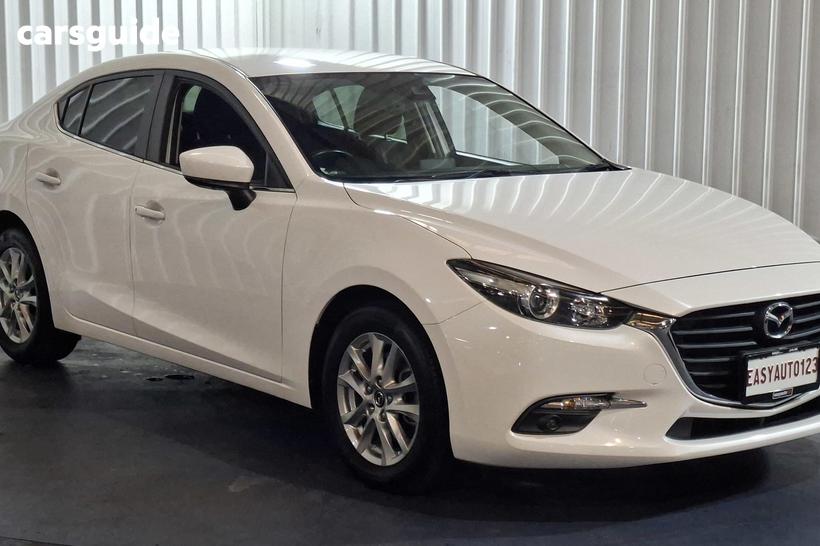 White 2019 Mazda 3 Sedan Maxx Sport (5Yr)